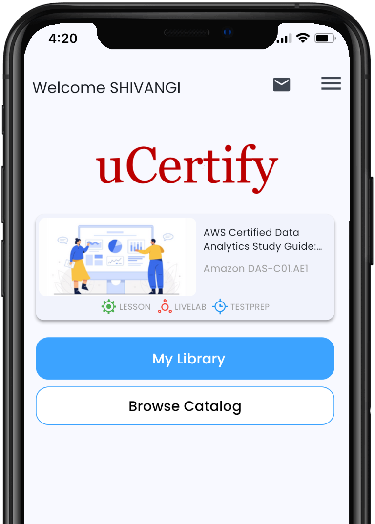 Seamlessly sync your progress across devices with uCertify